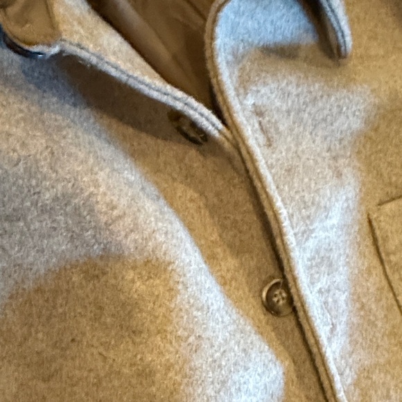 Banana Republic Men's Light Brown Shirt Jacket size L new condition - Picture 3 of 11